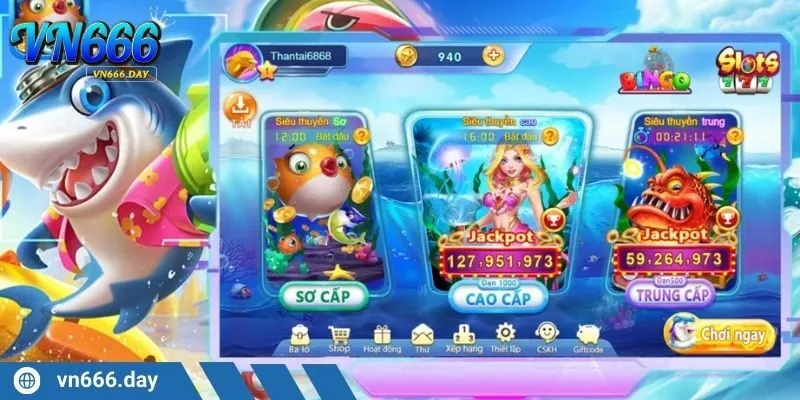 Game bắn cá uy tín mang đến cơ hội sinh lời hấp dẫn cho người tham gia